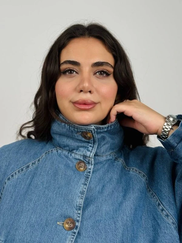 جکت جین داخل تدی زنانه - آلبوم