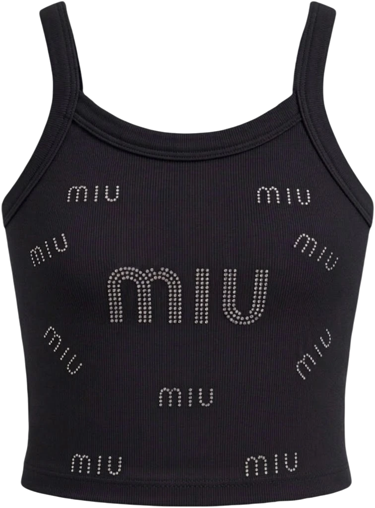 کراپ تاپ نگین دار miu miu - آلبوم